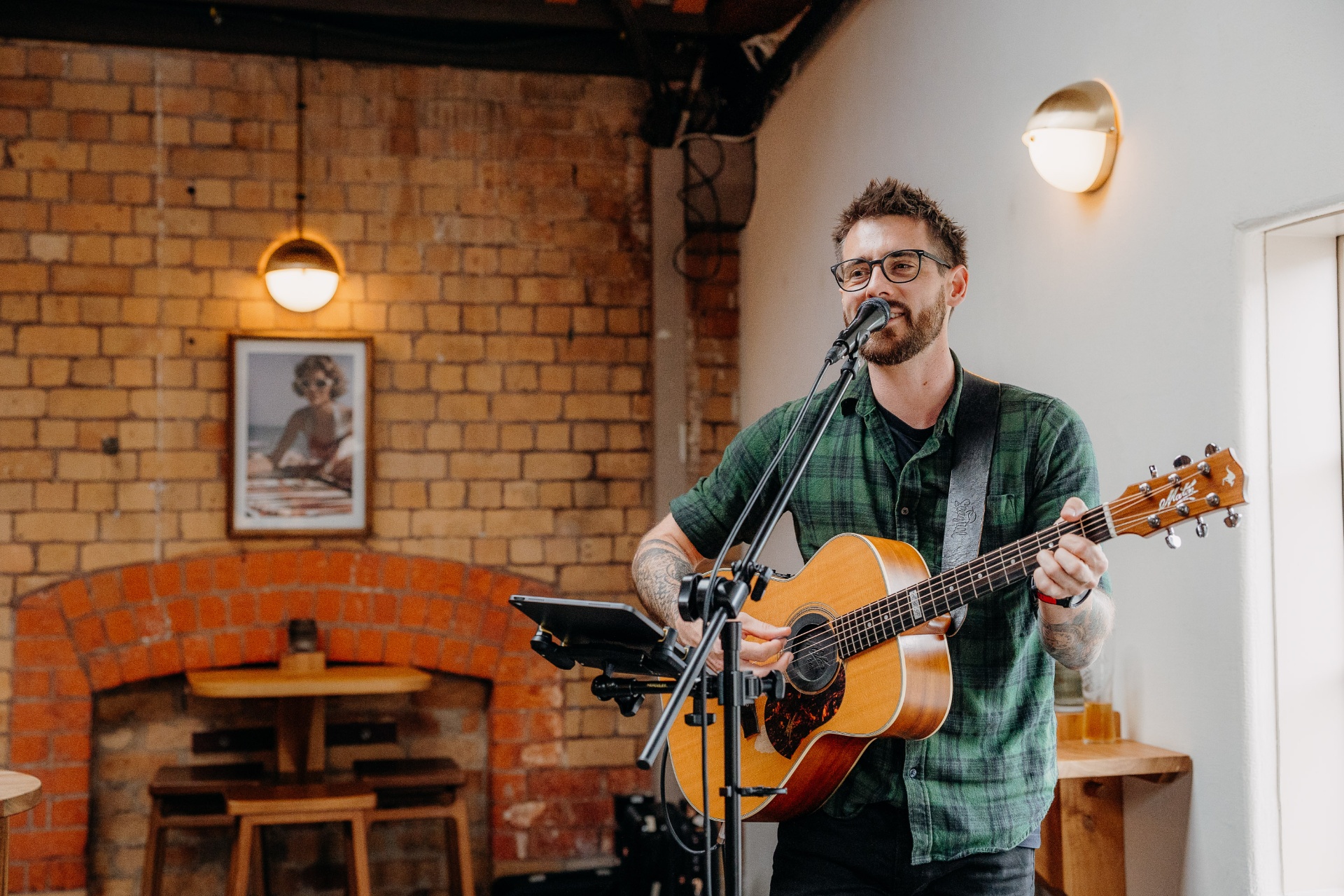 James Van live band hire Auckland performing at La Zeppa